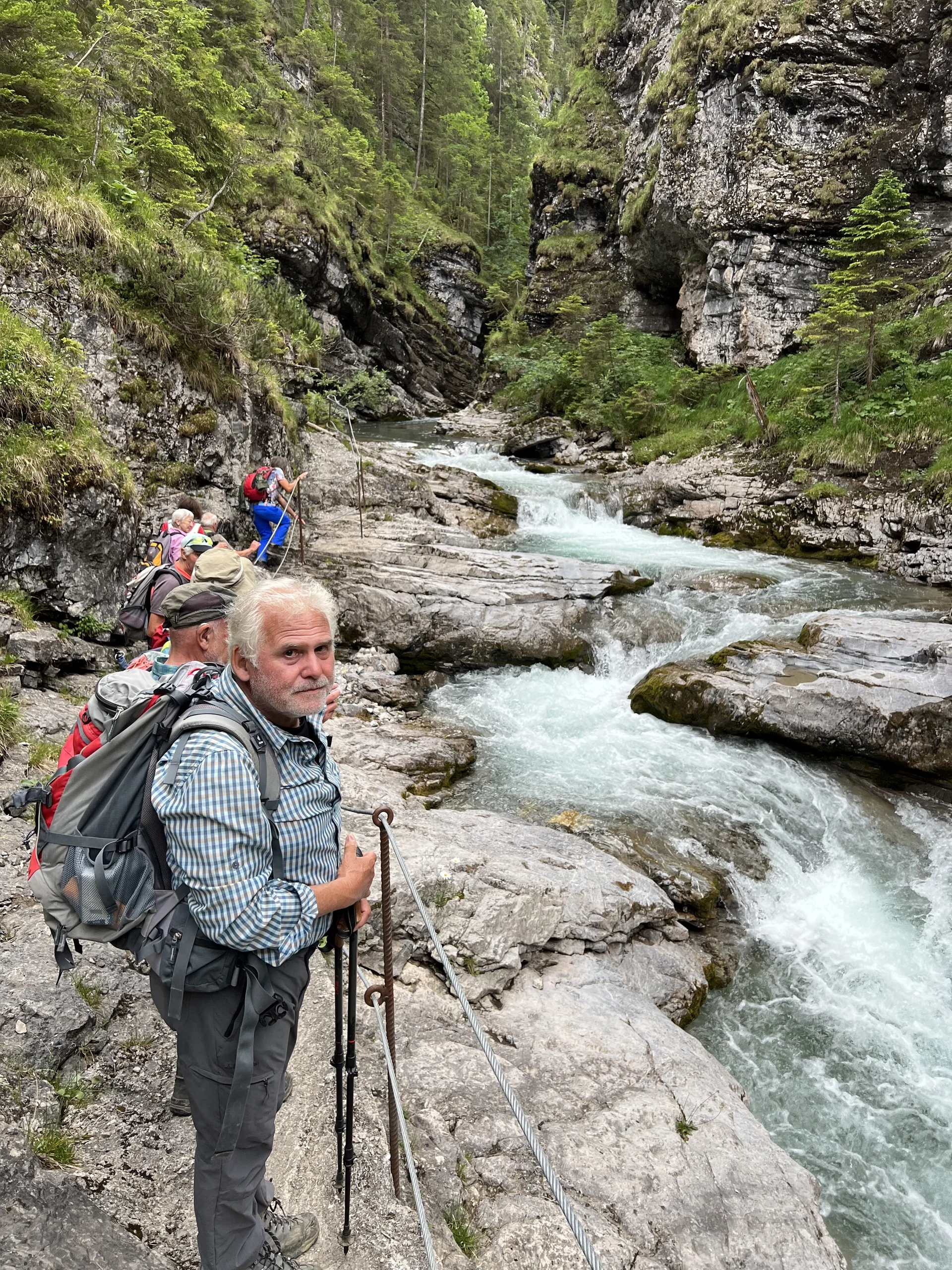 Gr. A Rotlechschlucht | © DAV Augsburg Senioren