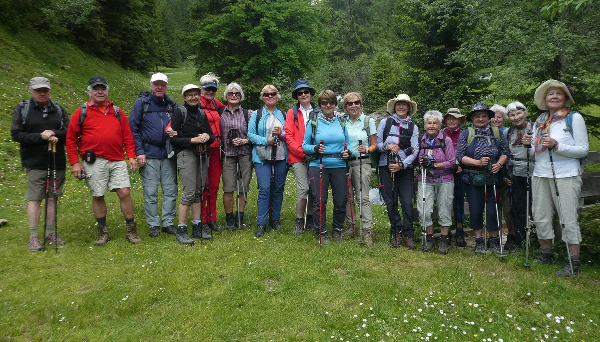 Gr. C Gesundheitsweg um Weißenbach | © DAV-Augsburg Senioren