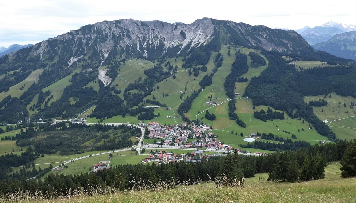 Gr. C Blick auf Oberjoch | © DAV Augsburg Senioren
