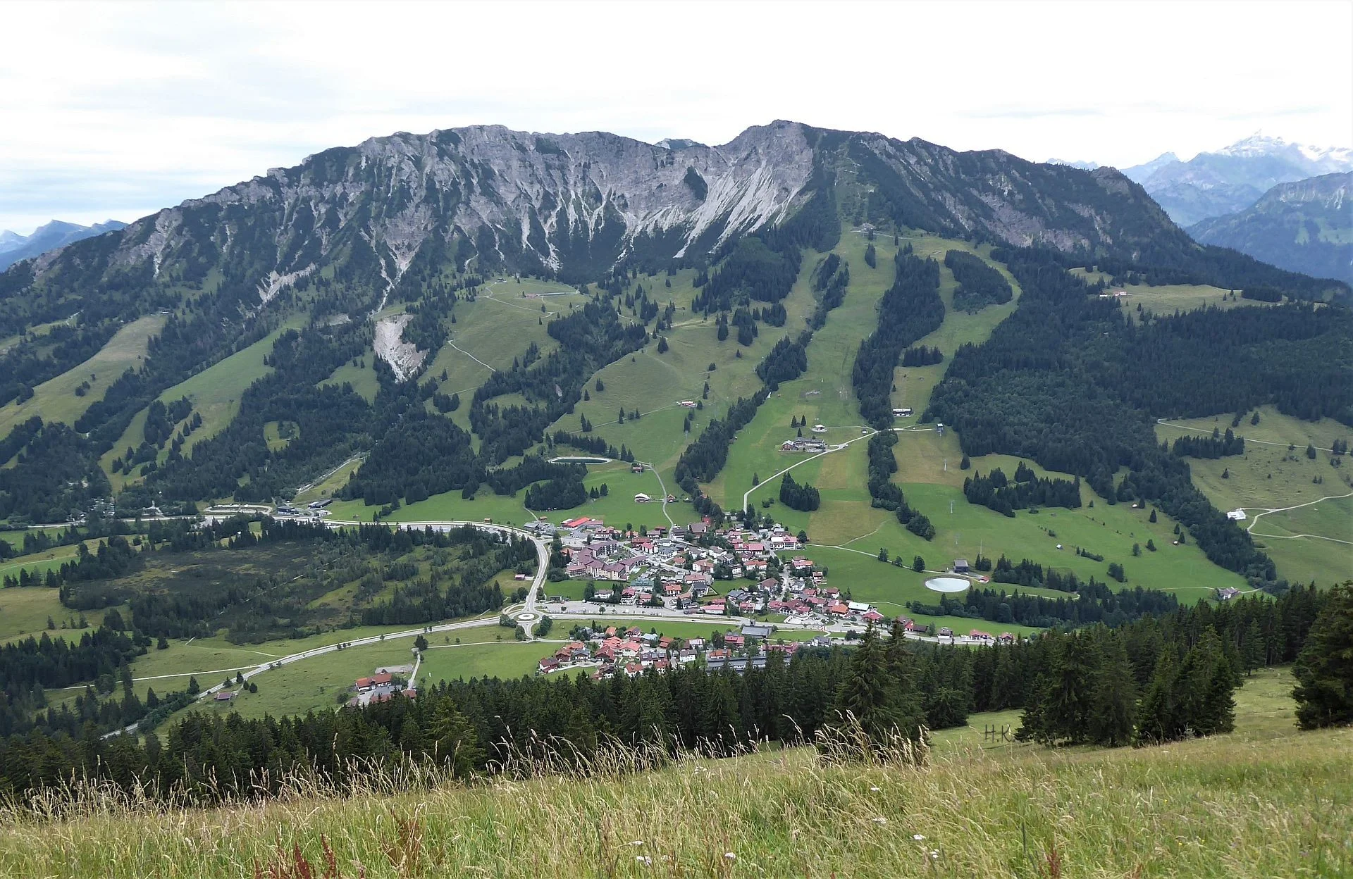 Gr. C Blick auf Oberjoch | © DAV Augsburg Senioren