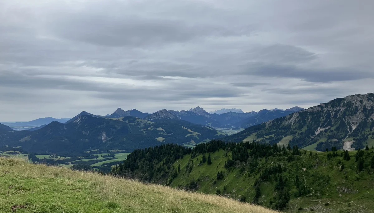 Gr. A+B Aussicht vom Großen Hirschberg | © DAV Augsburg Senioren