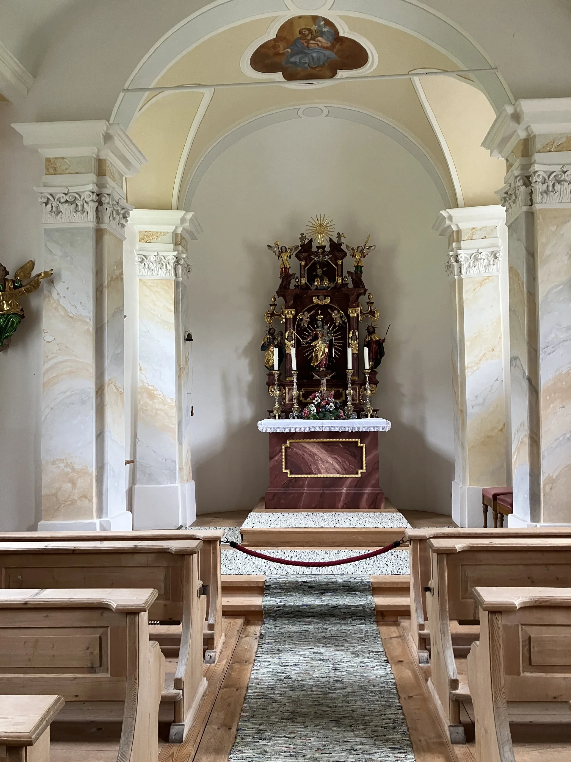 Gr. A+B Kapelle St. Jakob in Oberjoch | © DAV Augsburg Senioren