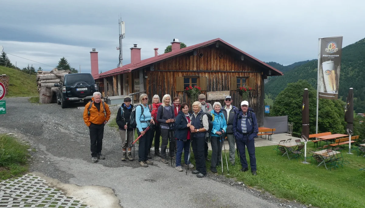 Gr. C Kurze Pause an der Gundalp | © DAV Augsburg Senioren