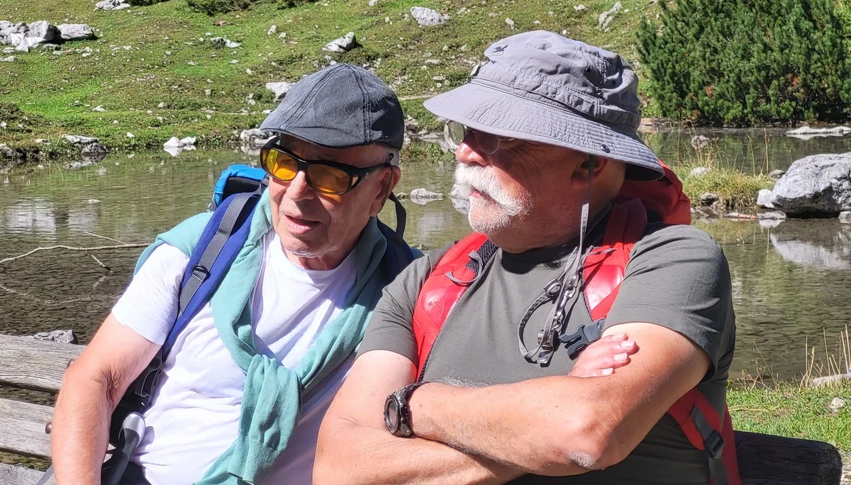 Gr. C Werner und Günther am Seebensee | © DAV Augsburg Senioren