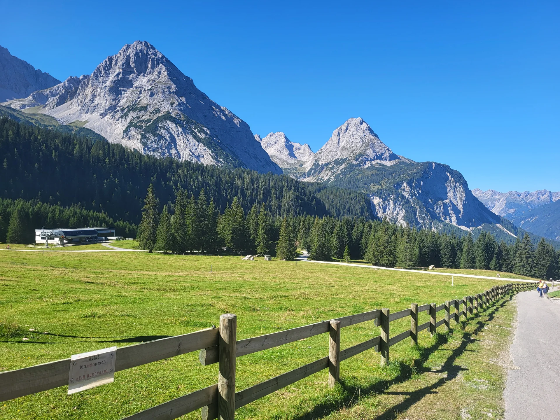 Kurz nach der Ehrwalder Alm | © DAV Augsburg Senioren