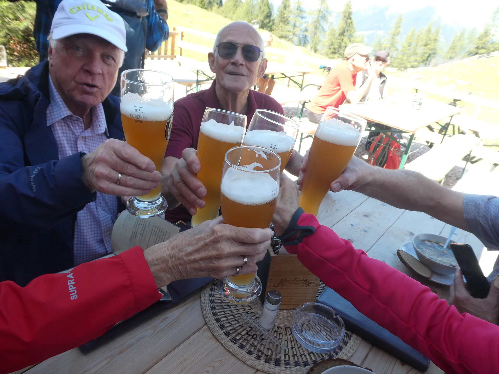 Gr. C Pause auf der Seebenalm | © DAV Augsburg Senioren