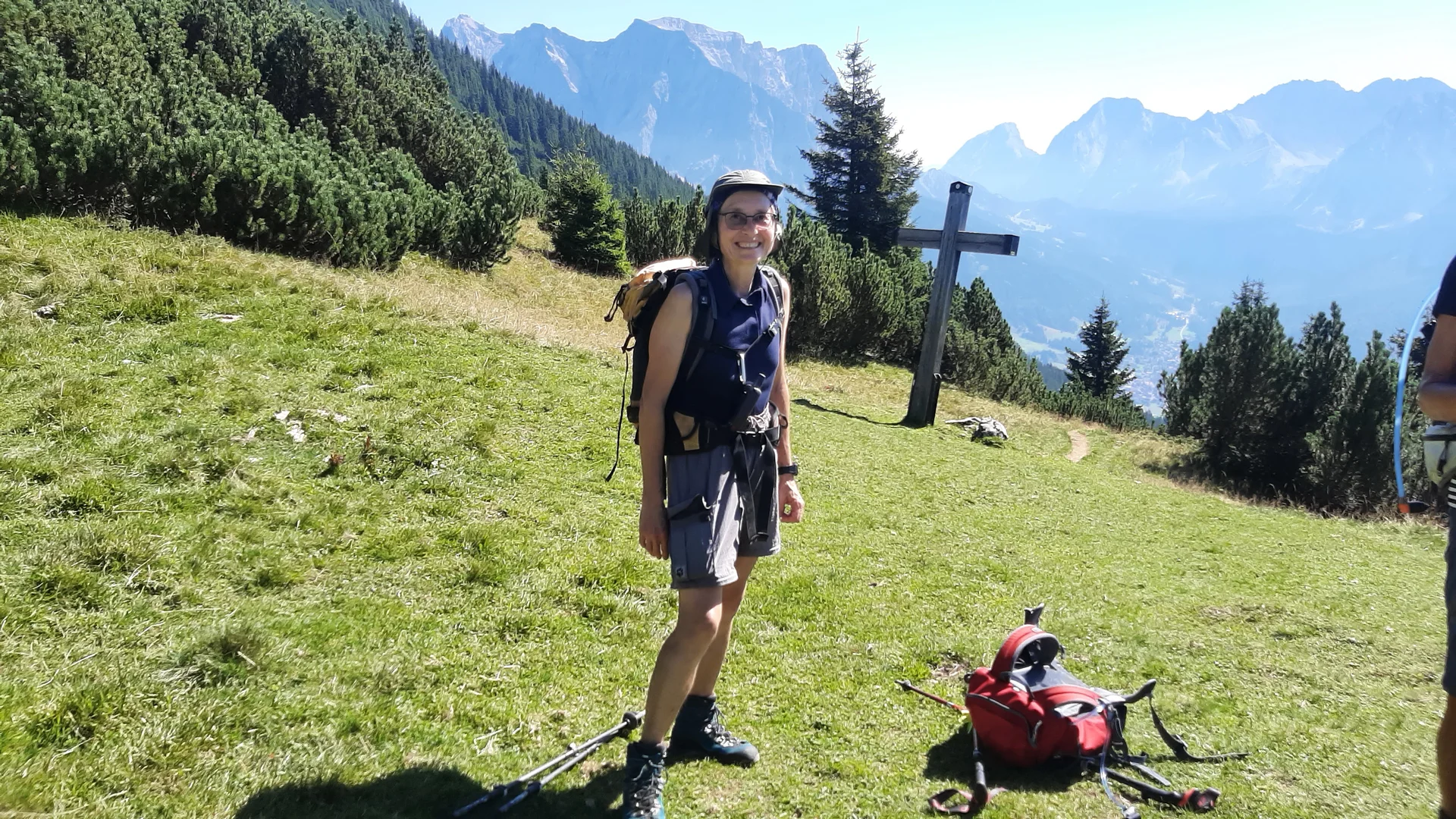 Gr. A Anette auf dem Grünen Ups | © DAV Augsburg Senioren