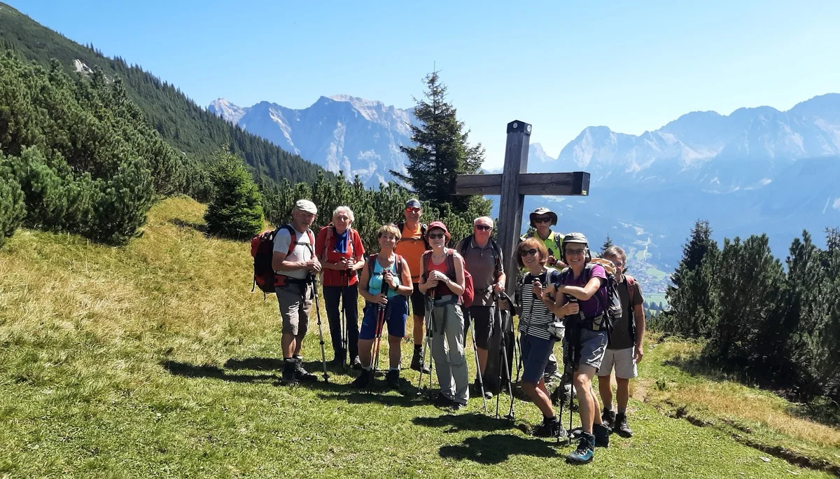 Gr. A Grüner Ups Gruppenbild | © DAV Augsburg Senioren
