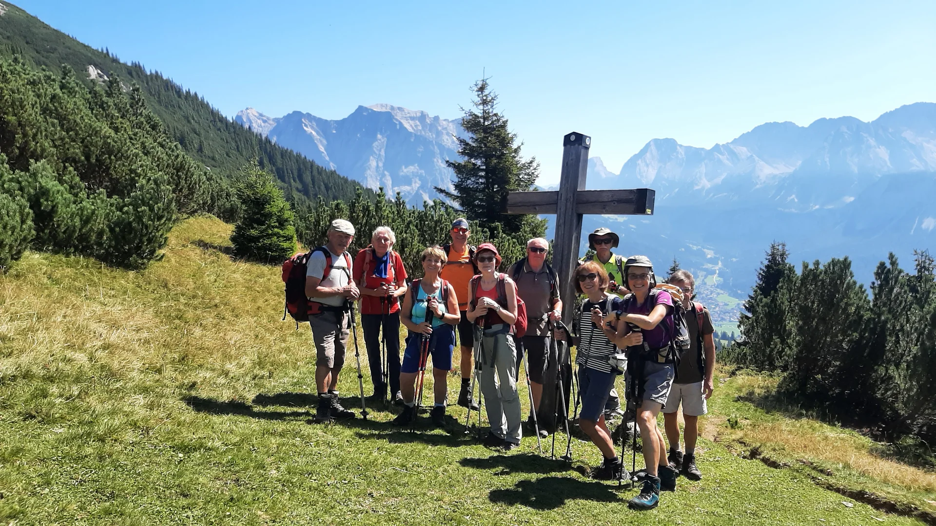 Gr. A Grüner Ups Gruppenbild | © DAV Augsburg Senioren