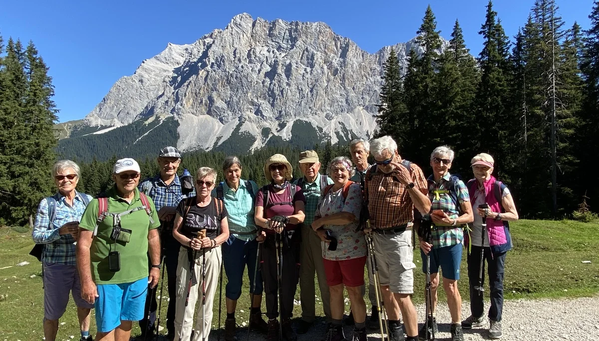 Gr. B Auf dem Weg zur Coburger Hütte | © DAV Augsburg Senioren