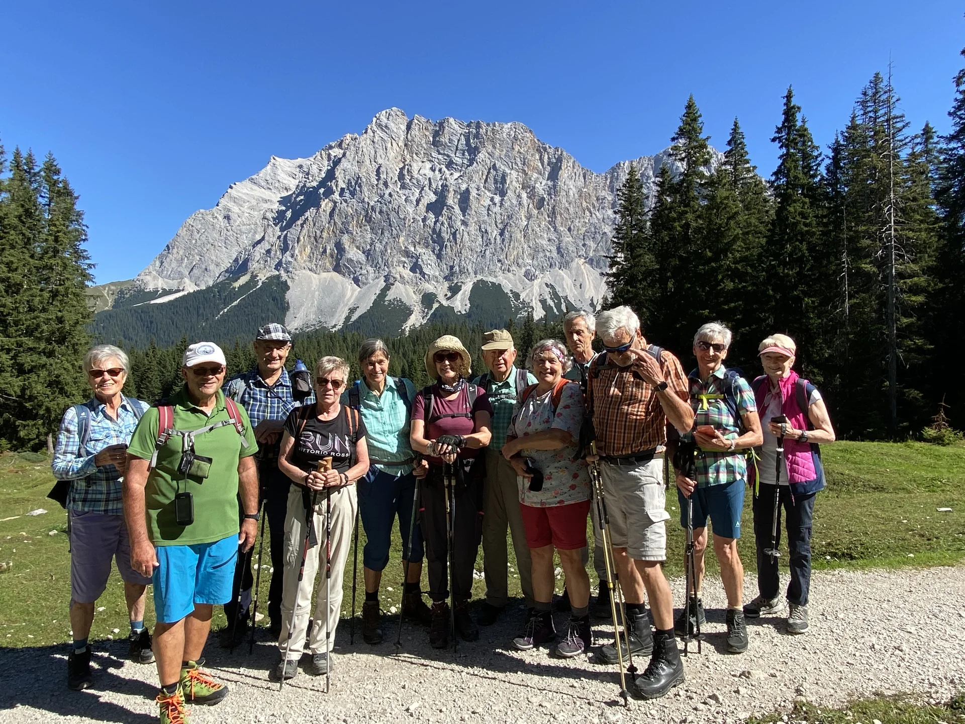 Gr. B Auf dem Weg zur Coburger Hütte | © DAV Augsburg Senioren