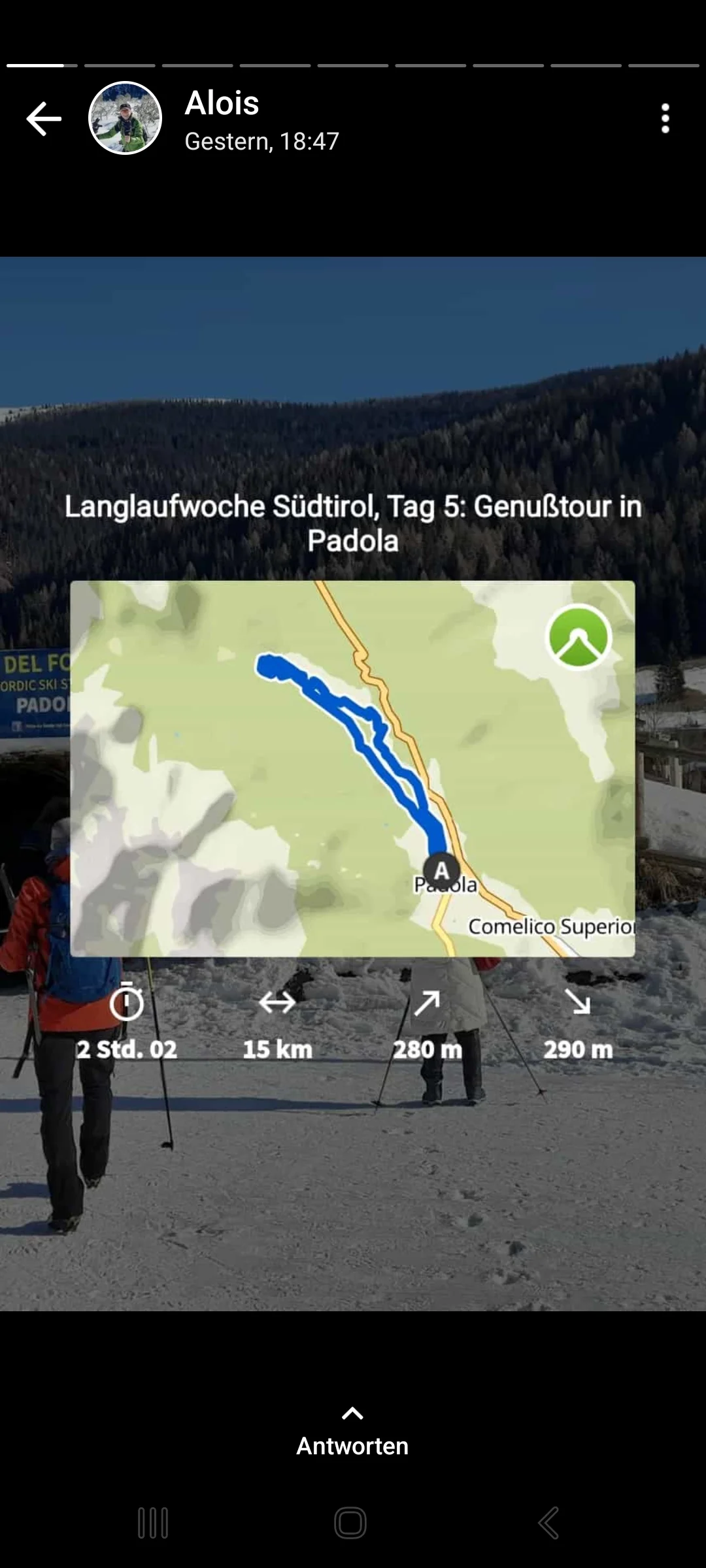 Strecke Alois | © privat