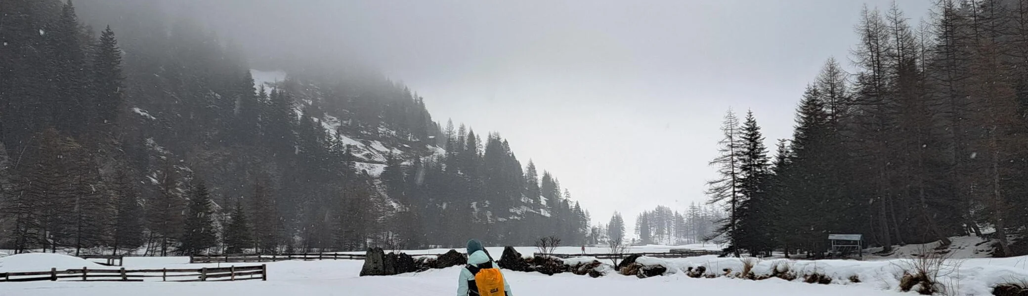 Reintal bei Neuschnee | © C. Ammann