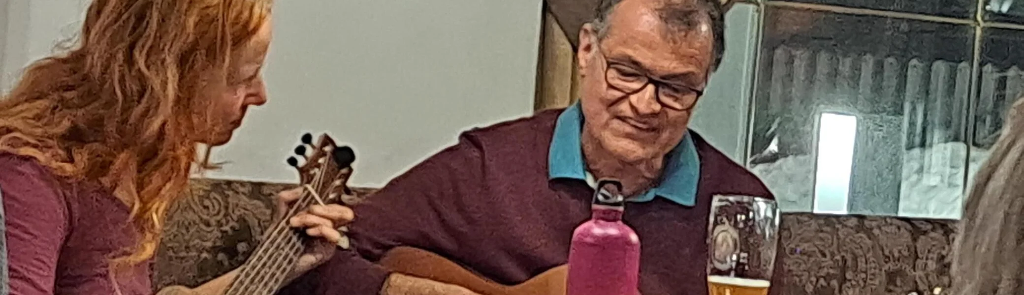 Peter u Christa musizieren | © C. Ammann