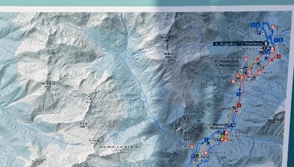 Loipenplan Gsieser Tal | © privat