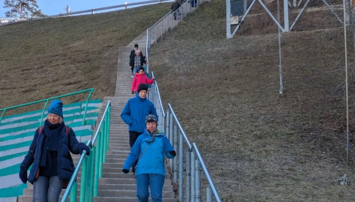 Stadiontreppe außen | © privat
