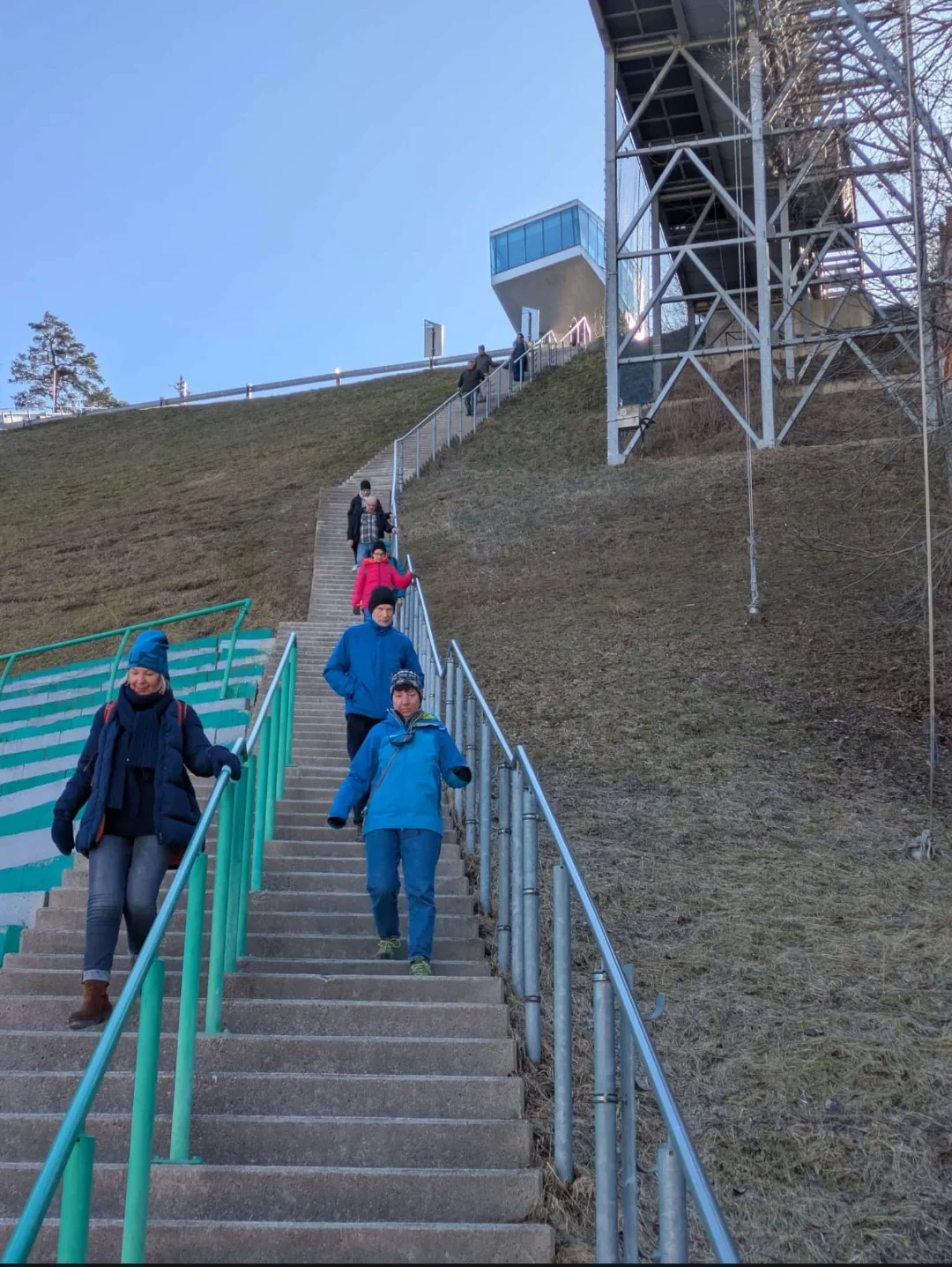 Stadiontreppe außen | © privat
