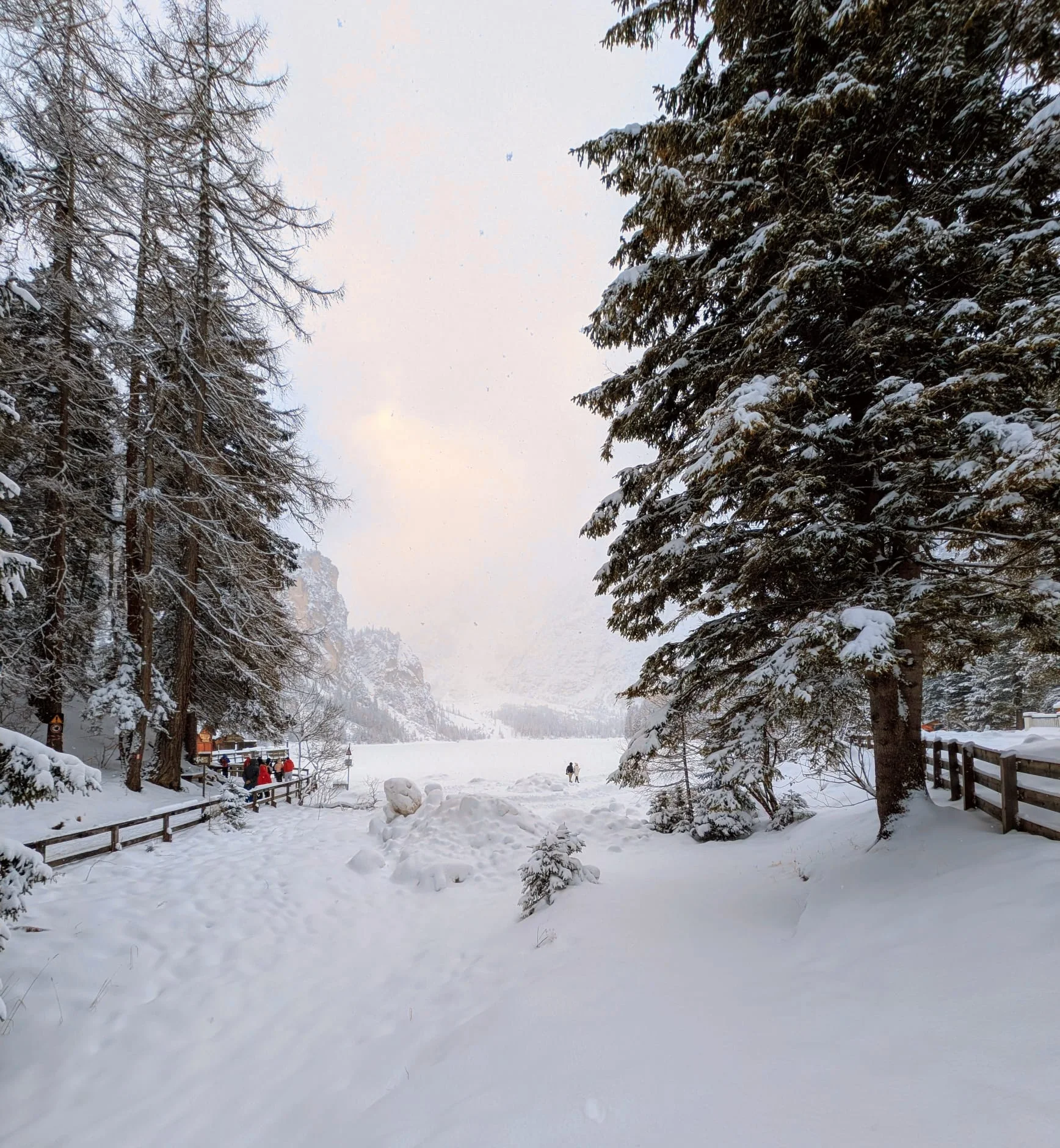 Blick zum Pragser Wildsee | © privat