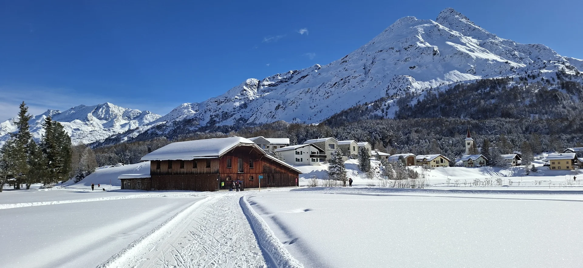 Maloja, Blick nach Norden | © HubertS