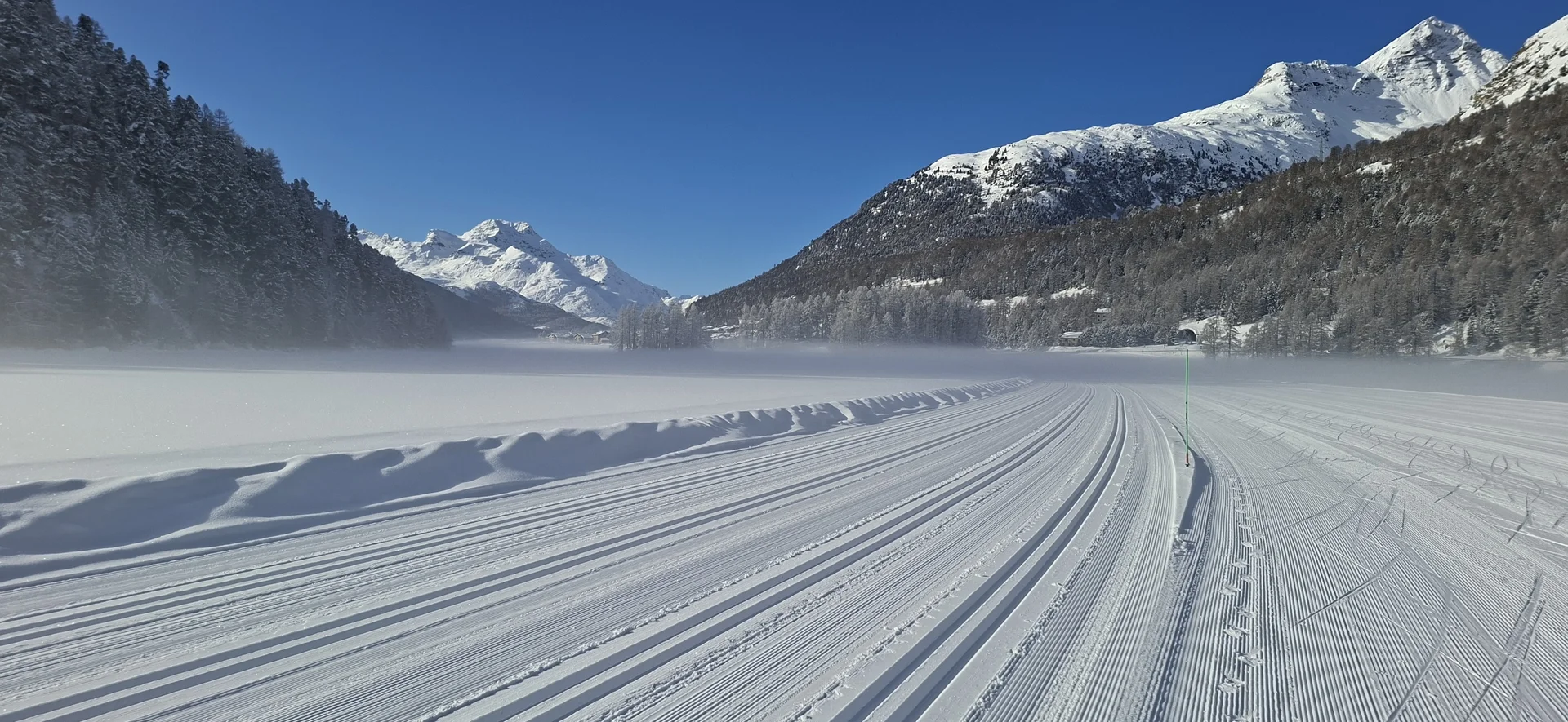 Top Loipe über den Silvaplanasee | © HubertS
