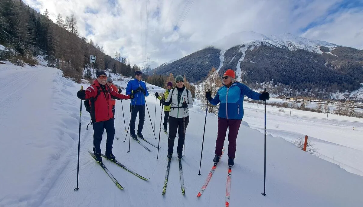 Dorfloipe Zernez am Waldrand | © privat