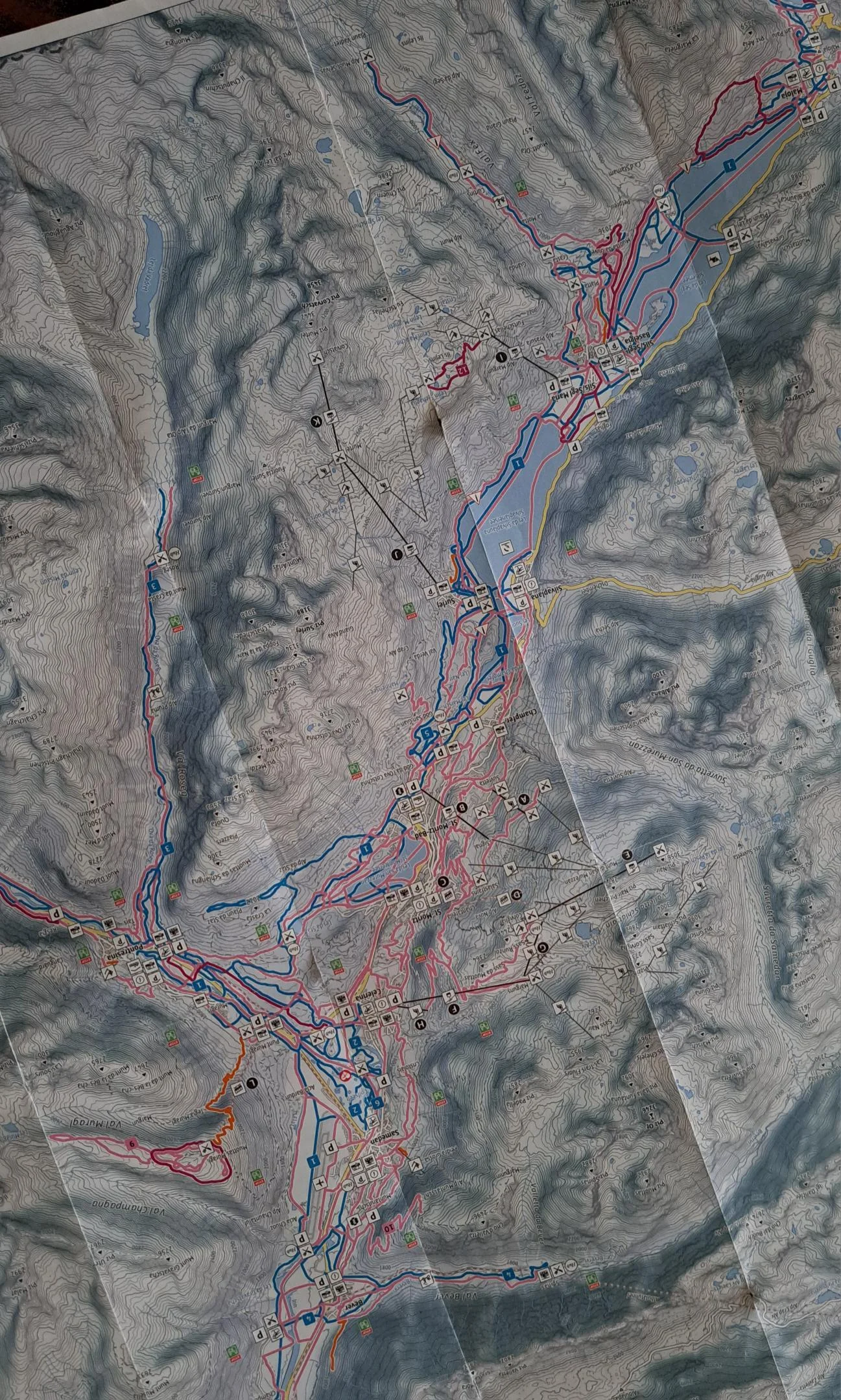 Skigebiet St. Moritz bis Maloja | © privat