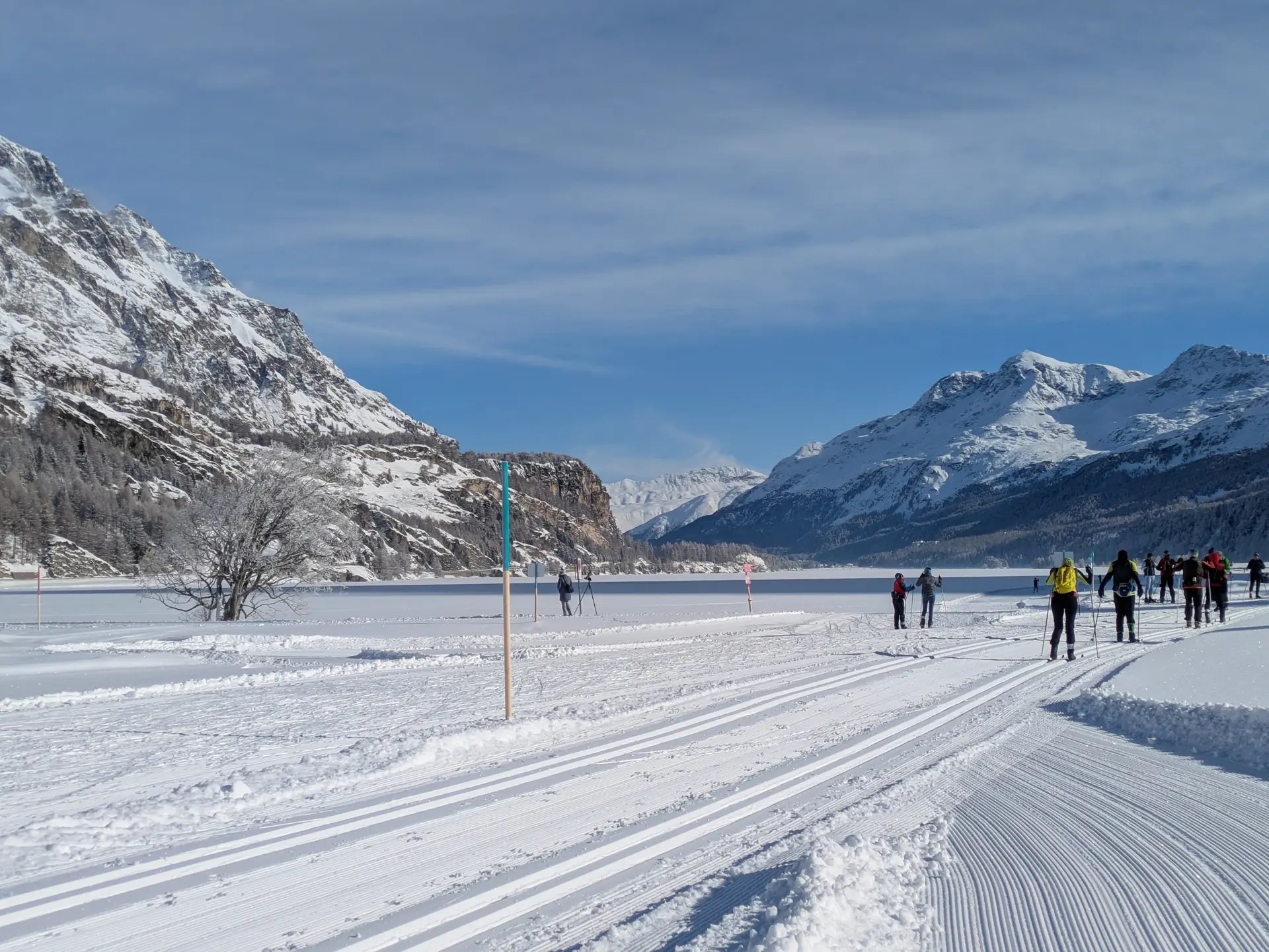 Loipe Richtung Silvaplanasee  | © AloisM