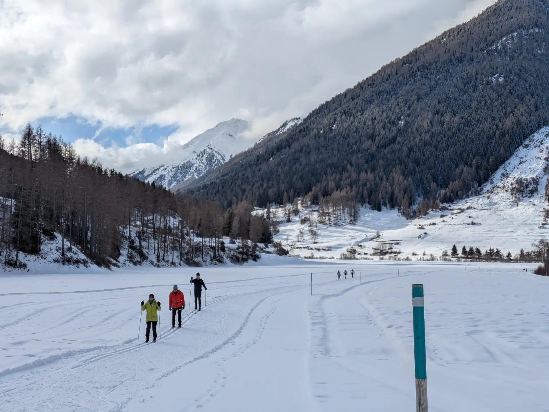 Wellenfahrt auf Skiern | © AloisM