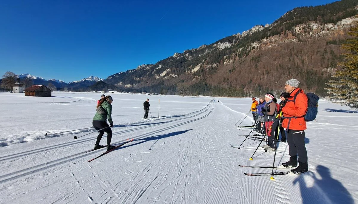 Übung Halbpflug im Abfahren klassisch | © privat