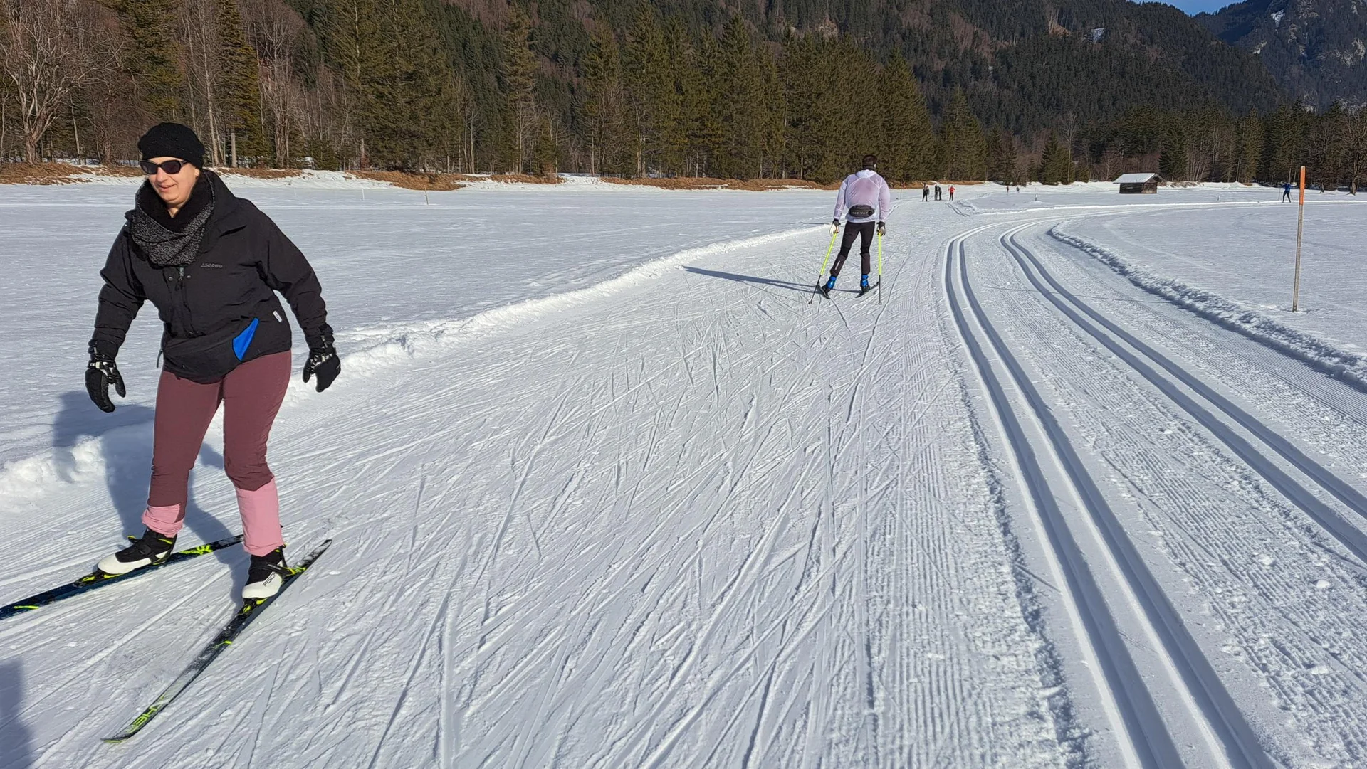 Übung Schlittschuhschritt Skating | © privat