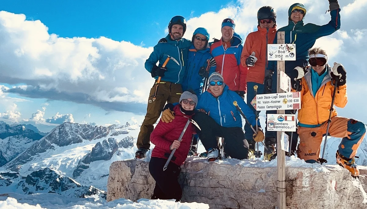 Am Piz Boé | © privat