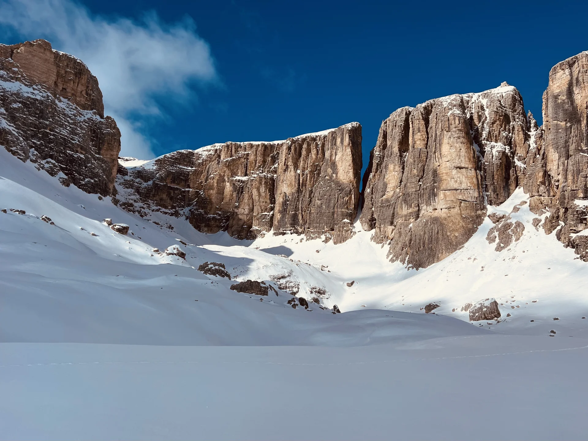 Panorama Plan de Sasc beim Aufstieg zum Piz Boé | © privat