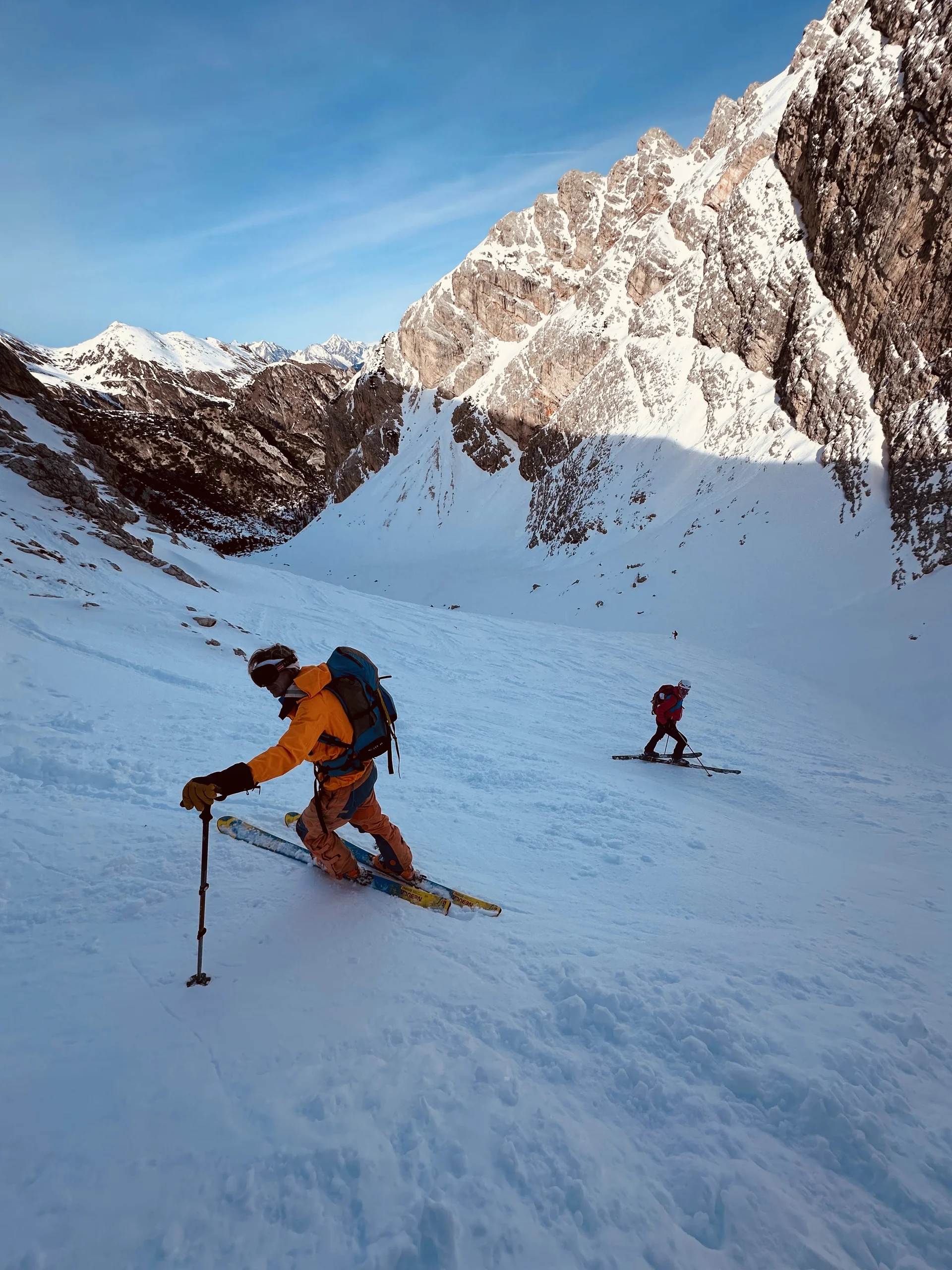 Abfahrt Seitenbachscharte | © privat