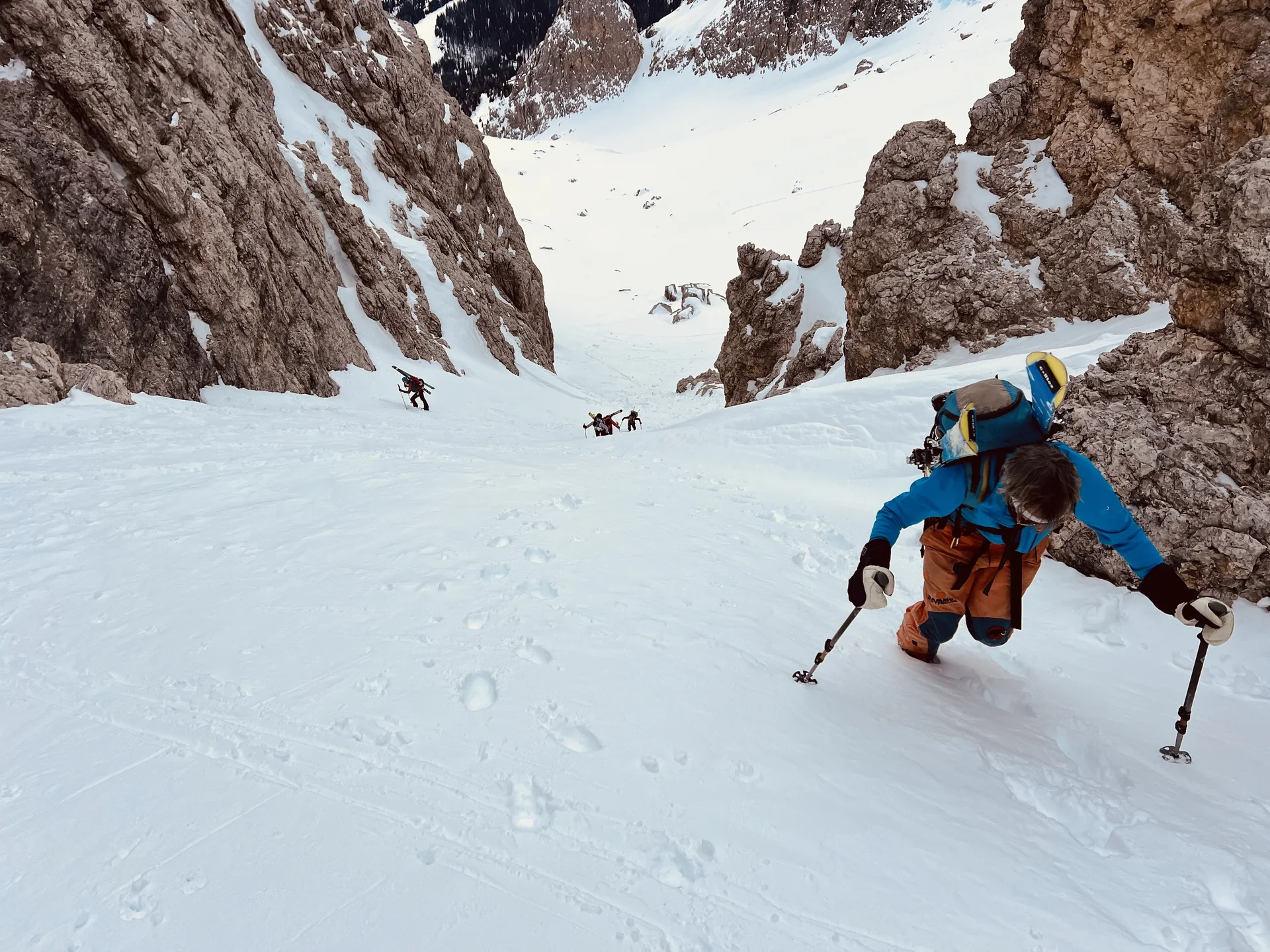 Aufstieg Rif. Piz Boe | © privat