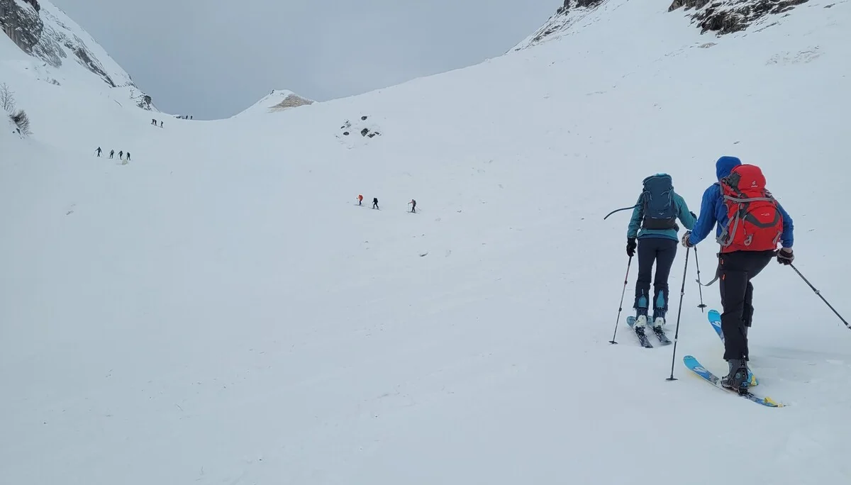 Aufstieg zum Öfapass 2291m; Sulzfluh | © privat