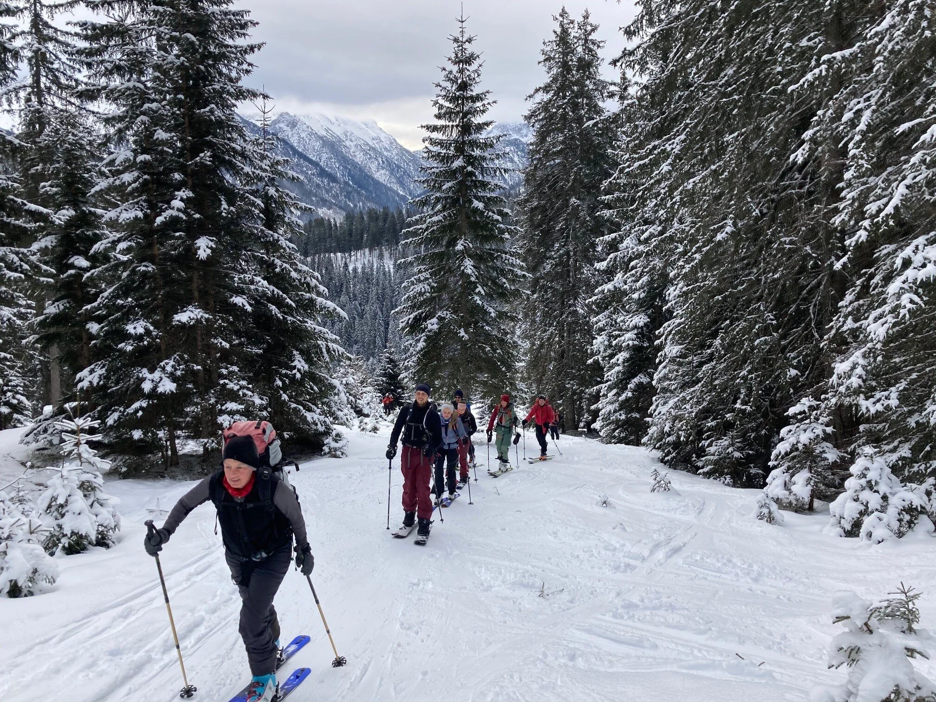 im Aufstieg | © privat