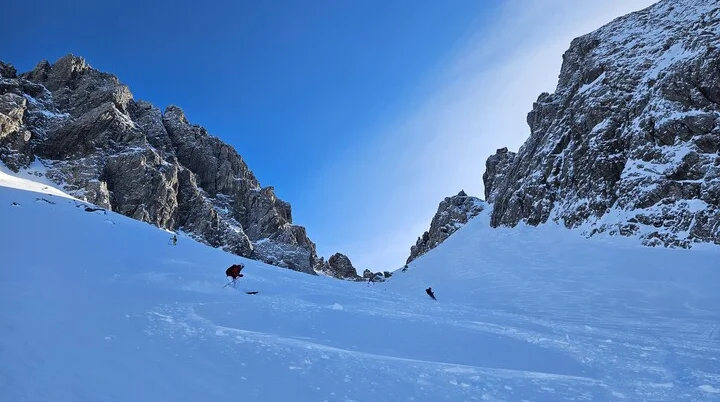 Abfahrt von der Dremelscharte | © privat