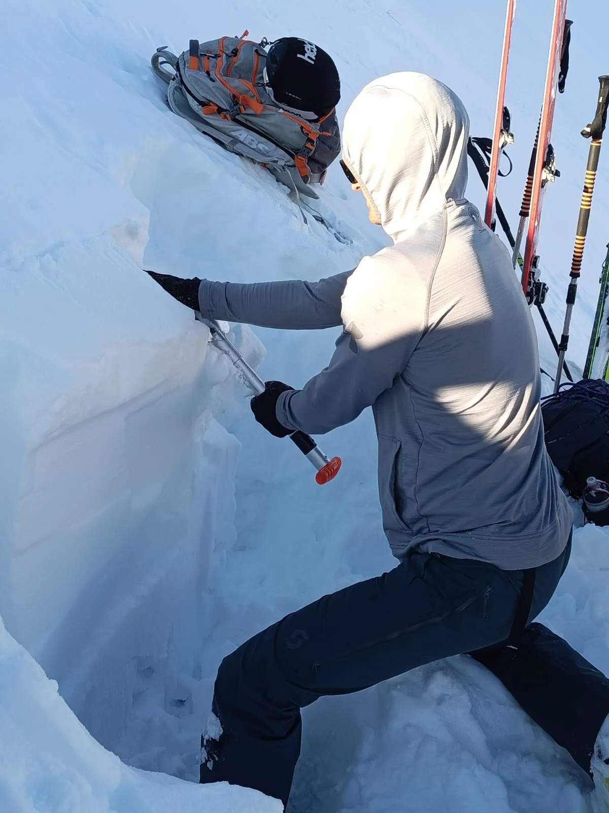 ECT Test extended column test gegraben werden | © privat