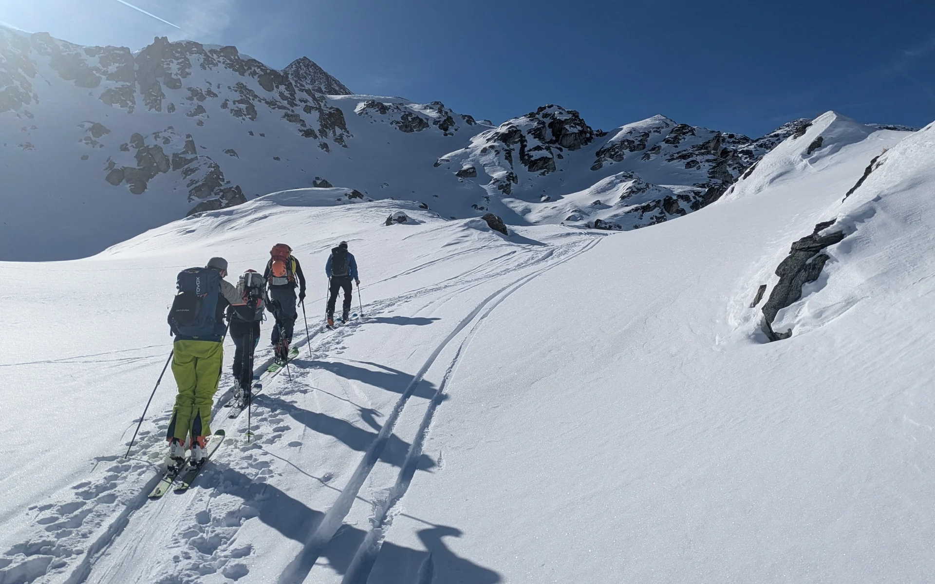 Auf dem Weg zum Bösen Weibl bei herrlichem Wetter | © privat