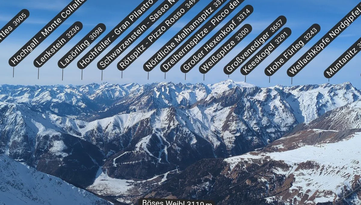 Panorama vom Bösen Weibl | © privat