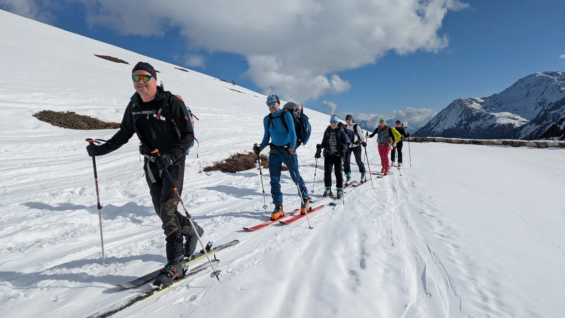 Aufstieg mit guter Laune | © privat