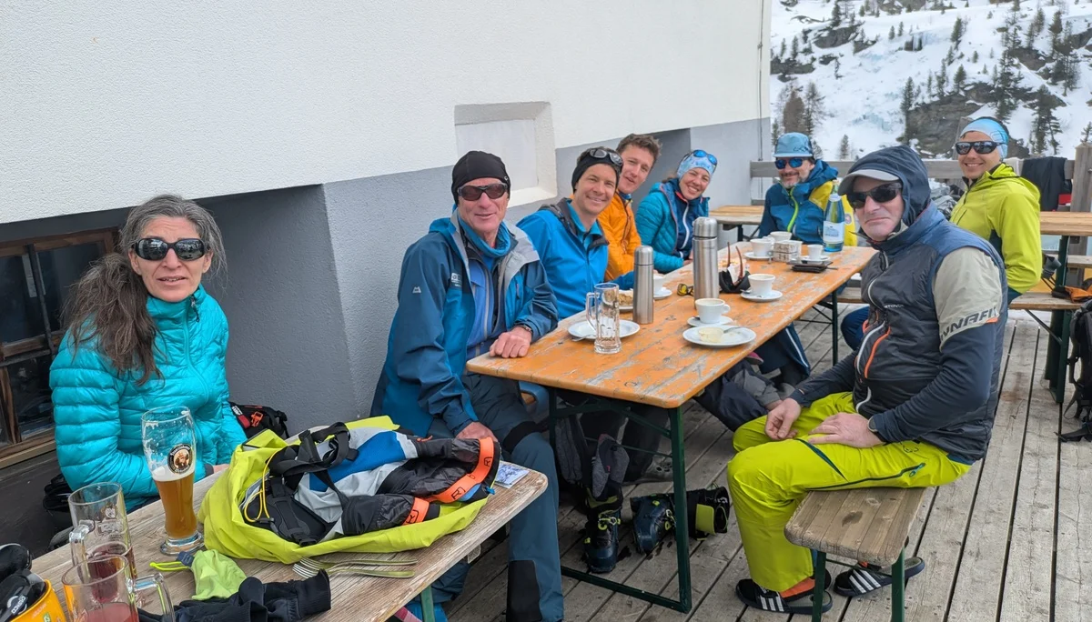 auf der Terrasse der Zufallhütte | © privat