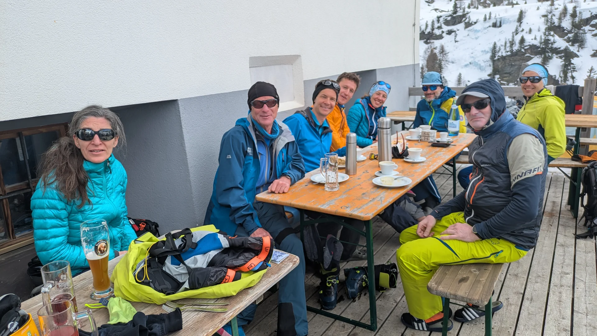 auf der Terrasse der Zufallhütte | © privat