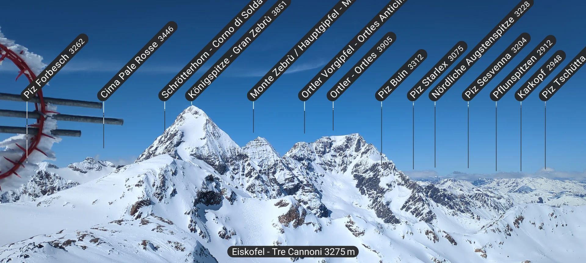 Ausblick vom Eiskofel | © privat