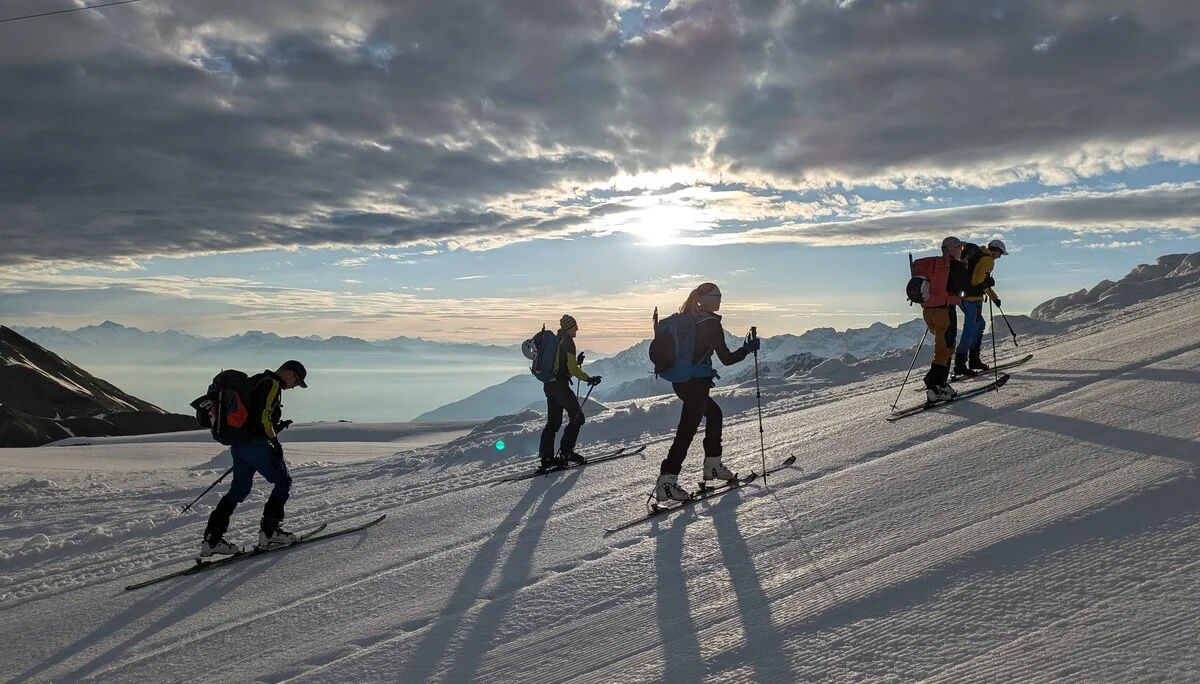 Vom Stilfserjoch ging es zur Geisterspitze | © privat