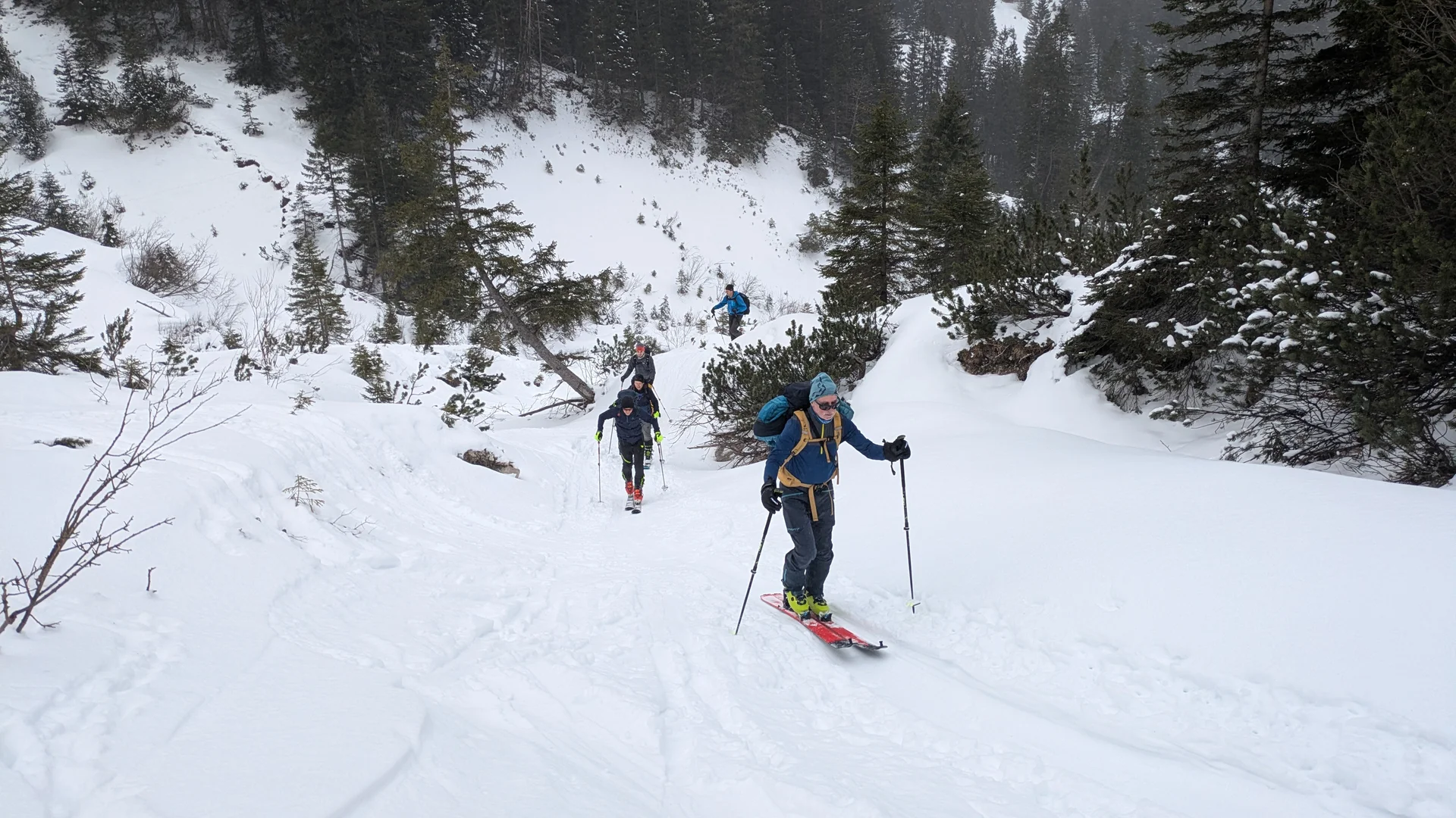 im Aufstieg | © privat