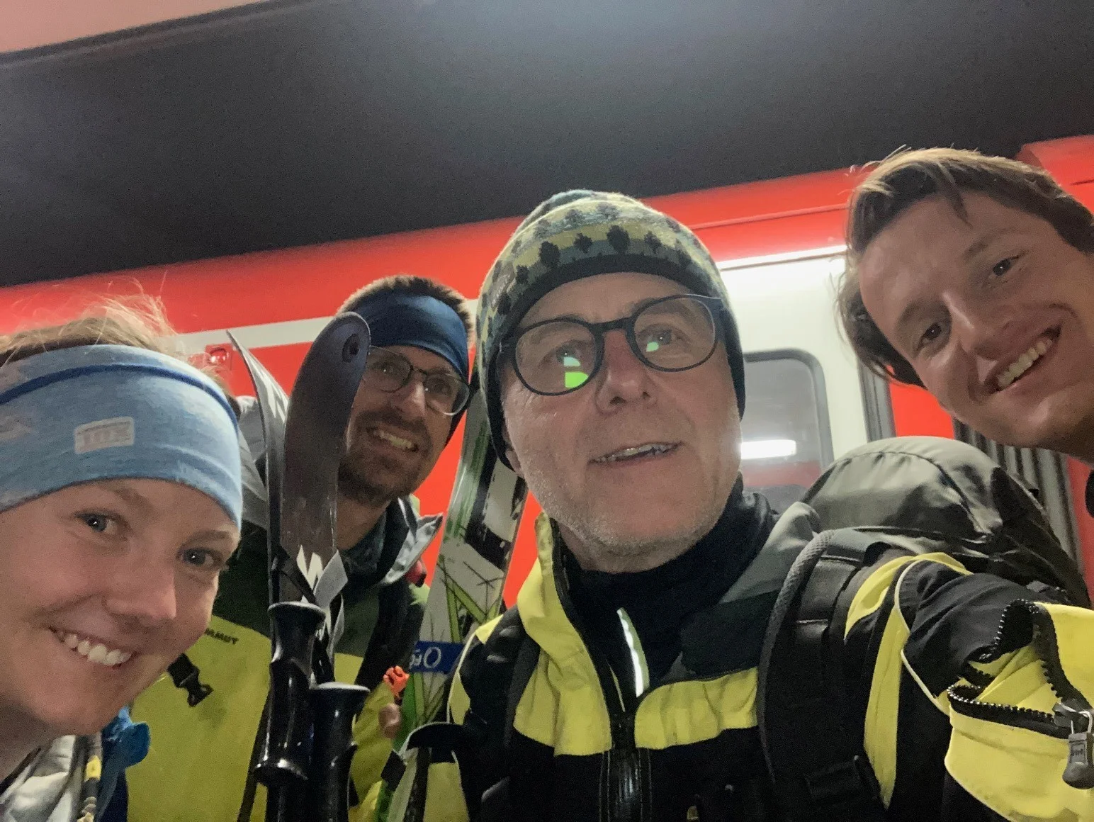 Rückfahrt mit dem Zug | © privat