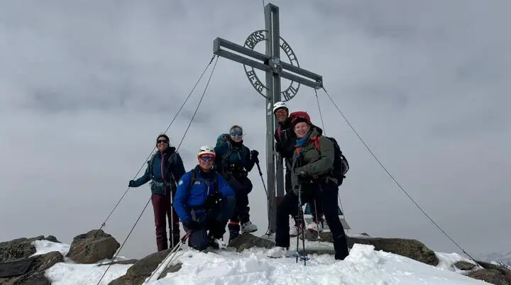 Zwieselbacher Rosskogel mit Traum Firnbedingungen | © privat