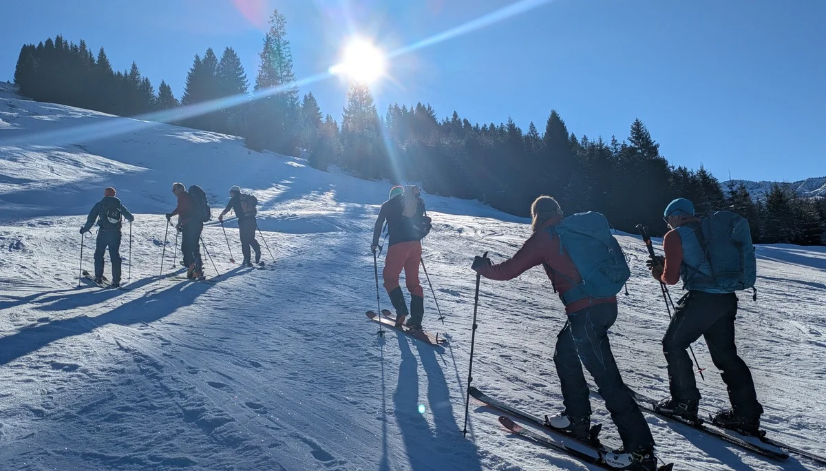 gemeinsame Skitour | © privat