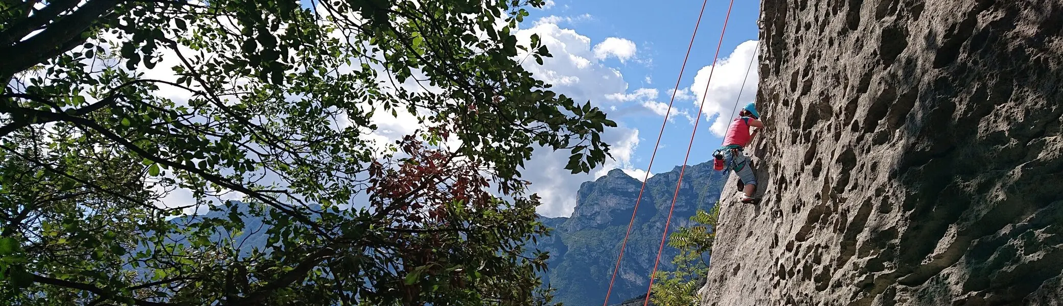 Kletterin in Belvedere, Arco | © Sportklettern DAV Augsburg